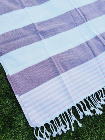 Beach/Bath Turkish Towel Easy carry Quick Dry - Cherry Pink