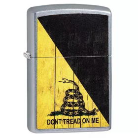 Zippo Don't Tread On Me - Street Chrome