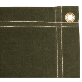 Canvas Tarp - 10' X 12' - Olive Drab