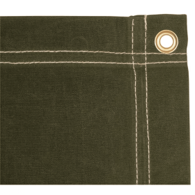 Canvas Tarp - 10' X 20' - Olive Drab