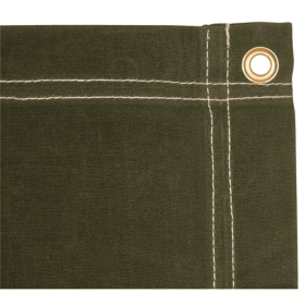 Canvas Tarp - 12' X 32' - Olive Drab