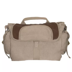 Retro Bavarian Alps Messenger Bag - Khaki