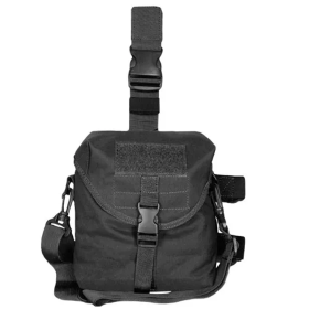 Tactical Drop Leg Dump Pouch - Black