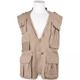 Advanced Concealed Carry Travel Vest Khaki - Xl