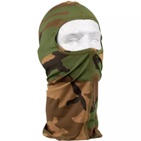 Nylon Balaclava - Woodland Camo