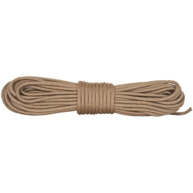 Nylon Braided Cord - 100' Hank - Tan