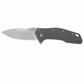 Kershaw Eris Assisted 3.0 In Stonewash Plain Ss Handle