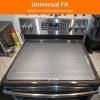 27.95x19.69in Electric Stove Cover Silicone Stove Mat Glass Stove Top Protector Heat Resistant Dishwasher Safe Waterproof