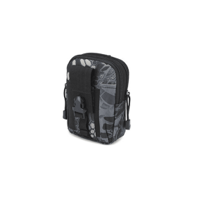 Outdoor Warrior's Carry All Pouch Waterproof (Color: Camo Black)