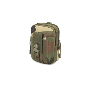 Outdoor Warrior's Carry All Pouch Waterproof (Color: Camo Green)