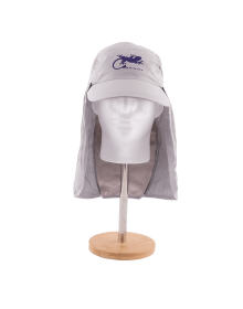 Amphibian Adventure Cap with neck piece (Color: Grey)