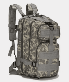 Tactical Military 25L Molle Backpack (Color: ACU Camouflage)