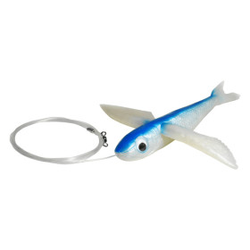 Flying Fish (Color: Blue, size: 7in Rigged)