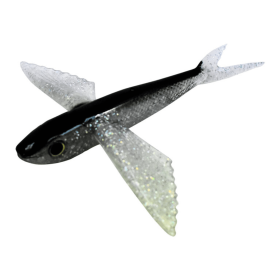 Flying Fish (Color: Black, size: 7in)