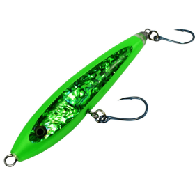 StickBait Abalone 8in with Hooks (Color: Green, size: 8in)