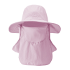 Fishing Hat/Boonie Hat; Sun hat Detachable UV Sun Screen Wide Brim Hat With Face Cover & Neck Flap; hiking hat