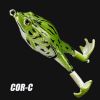 1pc Fishing Lures; Soft Frog Artificial Bait With Rotating Legs; Cool Fishing Hooks