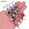 `1pc Spinner Spoon Fishing Lure; 10g 14g 21g 28g Fishing Lure Baits Treble Hook For Trout Pike Pesca; Fish Tackle